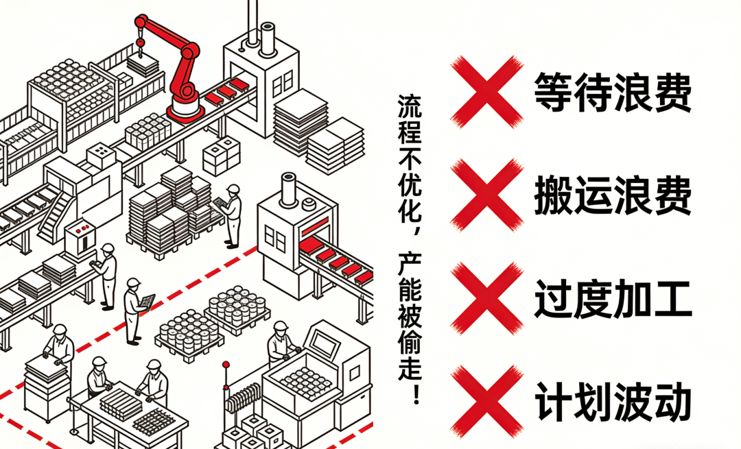 【精益现场40招】降本增效篇|10个关键动作,产能立提20%(图2) 【精益现场40招】降本增效篇|10个关键动作,产能立提20%(图2)