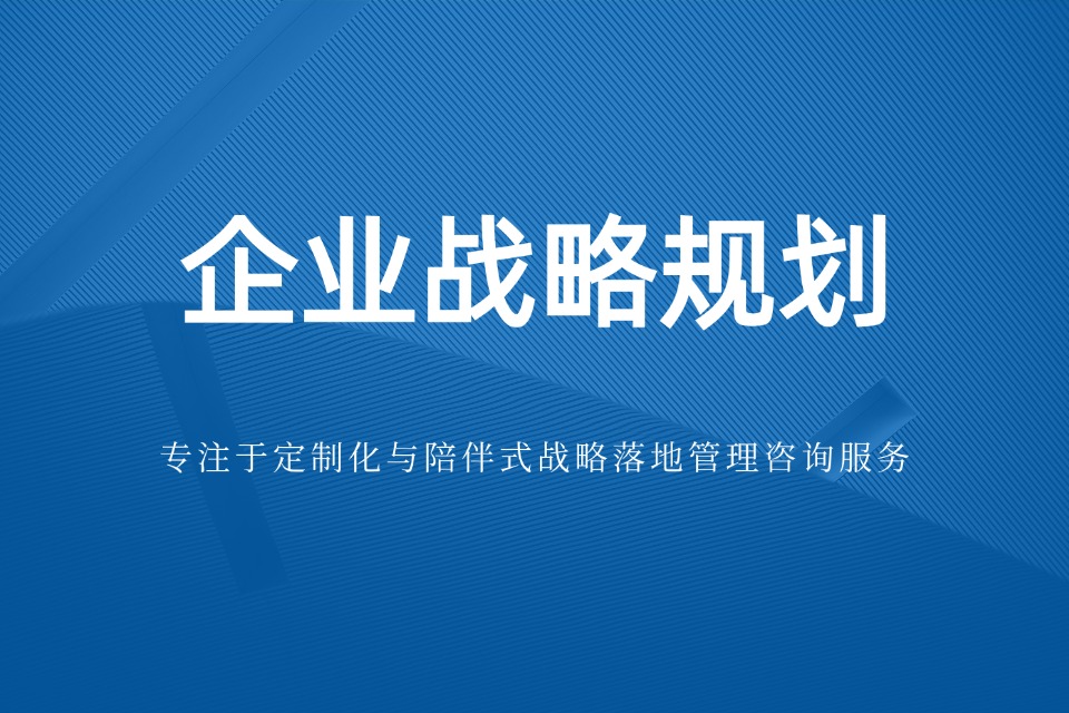企业战略规划咨询